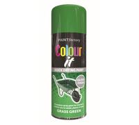 RAPIDE PF COLOUR IT Spray Paint Gloss Grass Green 250ml | Paint Factory Colour It Spray Paint | Quick Drying Gloss Finish for Metal, Plastic, and Wood | Interior & Exterior Use (1)