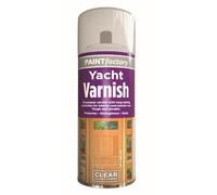 RAPIDE PF Yacht Varnish Spray Gloss Clear 250ml | Paint Factory Colour It Spray Paint | Tough and Durable Top Coat for Long Lasting Protection | Interior & Exterior Use (1)