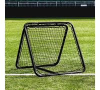 RapidFire RF100 Football Rebounder [Double Sided] | Extreme Bounce Rebound Net - Ideal For Reactions, Control, Goalkeeper Training Drills & More | Portable Football Rebounders