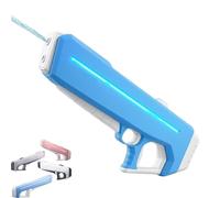 Rapidjet Pro - Electric Pulse Water Gun, Fully Automatic Large Capacity Electric Water Gun, 2025 Automatic One-Button Refill, 7 Kinds of LED Lighting Effects, Long-Range Power Soaker (Blue)
