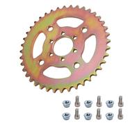 RAPIHIDAN 40T High Speed Rear Chain 6 Hole Sprocket #40 41 420 Fit for Coleman CT100U CC100X for Mega Moto MMB80 105cc for Motovox MBX10 for Baja Doodle Bug DB30 Mini Bike