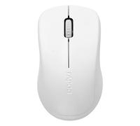 Rapoo 1680 Silent Wireless Mouse 2.4 GHz Computer Mouse 1000 DPI Sensor 12 Months Battery Life Ergonomic for PC and Mac - White