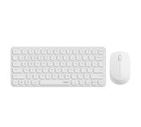 Rapoo 9010M Multi-Device Keyboard and Mouse Combo, 2.4GHz/Bluetooth 5.0/4.0 Wireless Keyboard & Mouse Set for Windows/Mac/Linux/Chrome, Support 4 Devices, Low-Profile Silent Click, Battery Powered