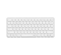 Rapoo E9050L Multi-Device Wireless Keyboard, Blade-Series E9050L 78-Key Ultra-Thin Keyboard, Support 4 Devices, Low-Profile, Quiet, USB-C, Rechargeable, Al-Alloy Frame, for Windows/Mac/Linux/Chrome