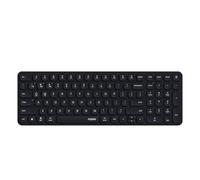 Rapoo E9310M Wireless Keyboard for Mac/iPad/PC, Multi-Device Bluetooth Keyboard with Number Pad, Low-Profile, Quiet Typing, 99-Key, Battery Powered, Support 4 Devices for Windows, Linux, Chrome, Mac