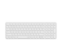 Rapoo E9310M Wireless Keyboard for Mac/iPad/PC, Multi-Device Bluetooth Keyboard with Number Pad, Low-Profile, Quiet Typing, 99-Key, Battery Powered, Support 4 Devices for Windows, Linux, Chrome, Mac