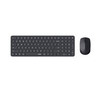 Rapoo I Wireless Keyboard and Mouse (9310M, Ultraslim, Bluetooth 2.4GHz, Batteries) Dark Grey