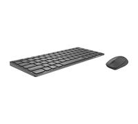 Rapoo Kabelloses Multimodus Desktop Set 9600M, DE-Layout, Grau kabellose Multimodus-Verbindung - ultraflaches Design -