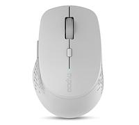 Rapoo M300 Silent Wireless Mouse, Bluetooth and Wireless (2.4 GHz), Multi-Mode, 1600 DPI Silent Buttons, lightgrey