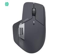 RAPOO MT760 PRO Wireless Mouse, NearLink + Bluetooth 5.0 Multi-Device, 12K DPI, 2K Polling, Ergo for Work & Gaming, 11 Programmable Buttons, On-Board Memory, Quiet Clicks, USB-C, 120 Days Battery Life