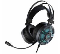 RAPOO Over-Ear USB Gaming Headset RGB Surround Sound PC Laptop Wired Headphones