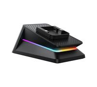 Rapoo P5 RGB Mouse Charging Dock, Compatible with VT9/VT2/VT3/VT7/VT0/VT1/VT6 Series Gaming Mice and MT760/MT760 PRO/MT760 Infinity Multi-Device Mice