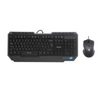Rapoo V100 Wired Gaming Optical Mouse USB Ergonomic 3000 DPI Black