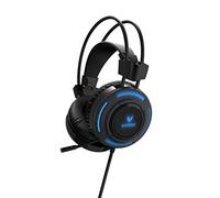 Rapoo VPRO VH200 Gaming Headset Over Ear Noise Cancelling Microphone LED Multi-Colour Lighting System Black 10.2 x 22.5 x 19.4 cm