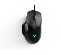 Rapoo VPRO VT900 Wireless Gaming Mouse, Programmable Buttons, 12,400 DPI Sensor, LED Multi-Colour Lighting System, Ergonomic for Right-Handed PC & Mac - Black