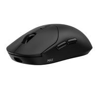 Rapoo VT2 MAX Wireless Gaming Mouse, True 8K Wireless Query Rate, 53g Lightweight, Up to 750 Hours Battery Life, Nordic nRF54L15 MCU, Optical Switch with 120 Million Clicks - Black
