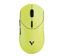 RAPOO VT2 Wireless Gaming Mouse， True 8K Wireless Polling Rate， 53g Lightweight， Up to 750 Hr Battery， Nordic nRF54L15 MCU， 100-Million Mechanical Switch， 10 Programmable Buttons， Macro Enabled - Yell