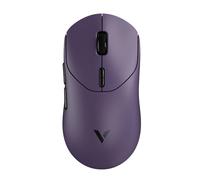 RAPOO VT2 Wireless Gaming Mouse， True 8K Wireless Polling Rate， 53g Lightweight， Up to 750 Hr Battery， Nordic nRF54L15 MCU， 100-Million Mechanical Switch， 10 Programmable Buttons， Macro Enabled - Purp
