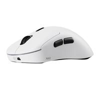 Rapoo VT3 MAX Gen-2 Gaming Mouse Wireless, Real 8000Hz Polling Rate, 30K DPI, 53g Ultralight, 750 Hour Battery, Nordic nRF54L15 MCU, 120 Million Optical Switches, 10 Programmable Buttons, White