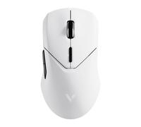 Rapoo VT9PRO 4K Wireless Gaming Mouse, PAW 3398 Sensor, 26000 DPI, 4KHz Polling Rate, 0.25ms Response Time, Lightweight, 10 Programmable Buttons, 180h Battery Life, On-Board Memory - White