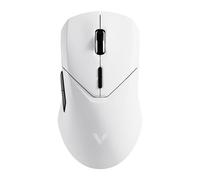 Rapoo VT9Pro 4K Wireless Gaming Mouse with PAW 3398 Sensor, 26000 DPI, 4000Hz Query Rate, 0.25ms Response Time, 10 Programmable Buttons, 160 Hours Battery Life, Built-in Memory White