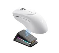 Rapoo VT9SE Plus Wireless Gaming Mouse with RGB Magnetic Charging Station | 58g Ultralight, PAW3311 12000 DPI, 1 ms response time, Up to 60h battery life, 10 programmable buttons, Compatible with PC