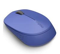 Rapoo Wireless Optical Mouse Multi-Mode Silent"M100" (Bluetooth, Computer Mouse, Design, with Buttons and Scroll Wheel) Blue