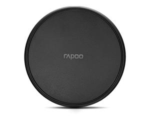 Rapoo XC100 wireless induction charger for smartphone, charger for iOS (Iphone) and Android, flat, Qi charging, fast charging, black