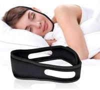 Rapoyo Anti Snoring Chin Strap Anti Snoring Device Adjustable Universal Anti Snoring Devices Adjustable Effective Stop Snoring Sleep Aid Snore Reducing Aid for Women & Men (Black)