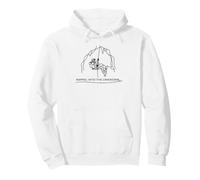 Rappel in to the Unknown Caving Spelunking Caver Cave Gift Pullover Hoodie
