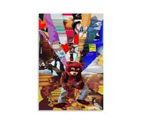Rapper Kanye West Music Album Canvas Poster Decorative Painting Canvas Wall Posters And Art Picture Print Modern Family Bedroom Decor Posters 16x24inch(40x60cm)