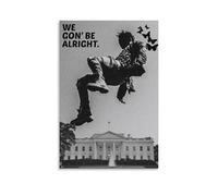 Rapper Kendrick Lamar Vintage Poster Music Posters for Room Aesthetic Canvas Wall Art Bedroom Decor12x18inch(30x45cm)