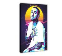 Rapper Mac Miller 3 Canvas Poster Bedroom Decor Landscape Office Room Decor Gift 16x24inch(40x60cm)