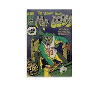 Rapper Mf Doom Music Comic Art Poster Decorative Painting Canvas Wall Posters And Art Picture Print Modern Family Bedroom Decor Posters 12x18inch(30x45cm)