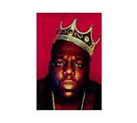 Rapper, Musician Biggie Notorious Big B.I.G Canvas Poster Bedroom Decor Sports Landscape Office Room Decor Gift Unframe-style 16x24inch(40x60cm)