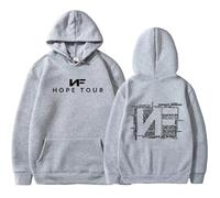 Rapper Nf Hope Merch Hoodies Men Women Fashion Printed Long Sleeve Sweatshirts Casual Unisex Pullovers Hoodie XS~4XL-Grey||x_l