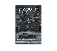 Rapper Poster Eric Lynn Wright Poster Decorative Painting Canvas Wall Posters And Art Picture Print Modern Family Bedroom Decor Posters 12x18inch(30x45cm)