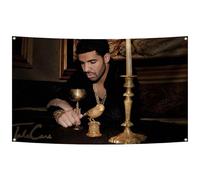 Rapper Singer D-ra-ke Tapestry Take Care Music Album Cover Tapestry 3x5Ft Tapestry Art Room Decor Tapestry Decorations Wall Hanging Gifts for Teens Bedroom Living Room