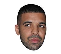 Rappers Delight Masks Six Pack 3 x Kanye 3 x Drake Includes Tabs and Elastics