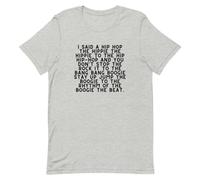 Rapper's Delight Unisex Men T Shirt Grey