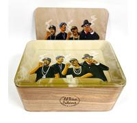 Rappers Rolling Box Set Stash Box Walnut Luxury Rolling Tray Box Rolling Papers