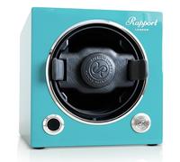 Rapport Aqua EVO Cube MKIII Watch Winder - Limited Edition Automatic Single Watch Display, Nine Directional and TPD Settings, Ultra-Quiet Operation Motor Classic Shape Watches Box Storage for Men