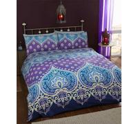 Rapport Asha Zoro Sapphire Duvet Cover Set