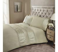 Rapport Home Super King Aurora Duvet Set - Gold, Gold