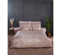 Rapport Bellagio Embellished Blush Double Duvet Cover Set