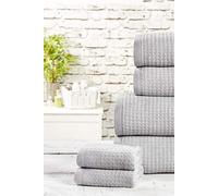 Rapport Belle Maison Waffle Cotton 6 Piece Towel Bales