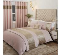 Rapport Capri Embellished Duvet Cover Bedding Set