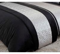 Capri Polyester Quilted Runner (60x240 cm) Rapport Home Silver Double