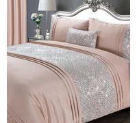 Rapport Sequin Filled Cushion, Blush, 30 x 50cm