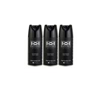 Rapport Deodorant Body Spray Black 150ml x 3